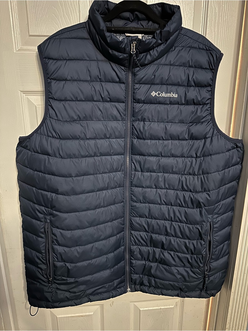 Columbia Men's Navy Quilted Insulated Vest 2XT